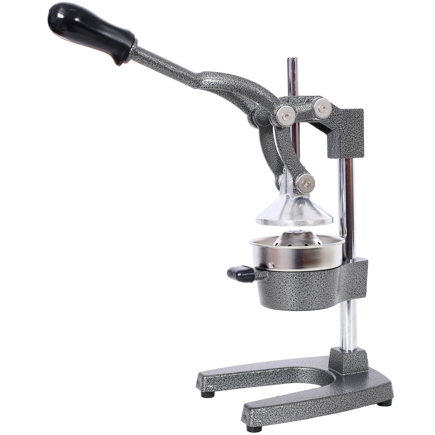 Cast Iron Citrus Juicer , Extra-Large Commercial Grade Manual Hand Press , Heavy Duty Countertop Squeezer for Fresh Orange Juice